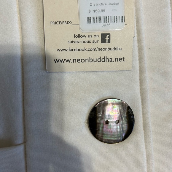 White/Cream Jacket Size M - Picture 3 of 3